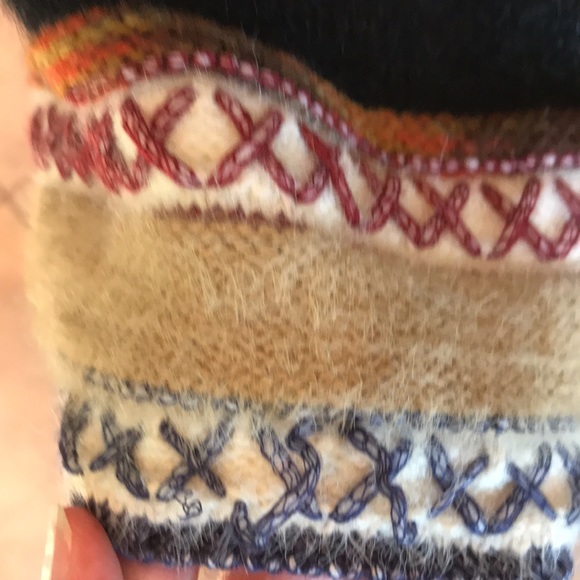 Anthropologie Do Everything in Love Black Kimono One Size - Picture 7 of 9